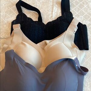 Lot of 3 bras by Forlest size Large